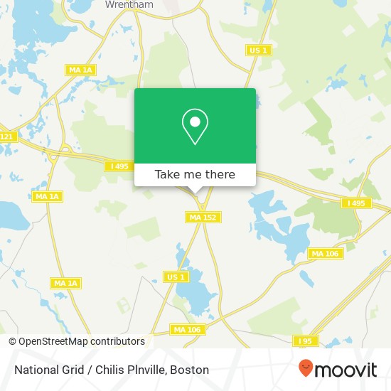 National Grid / Chilis Plnville map