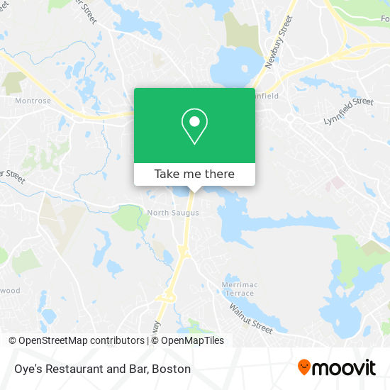 Oye's Restaurant and Bar map