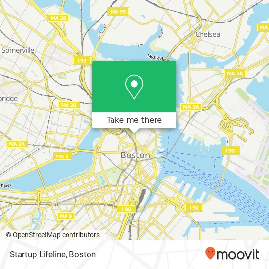 Startup Lifeline map