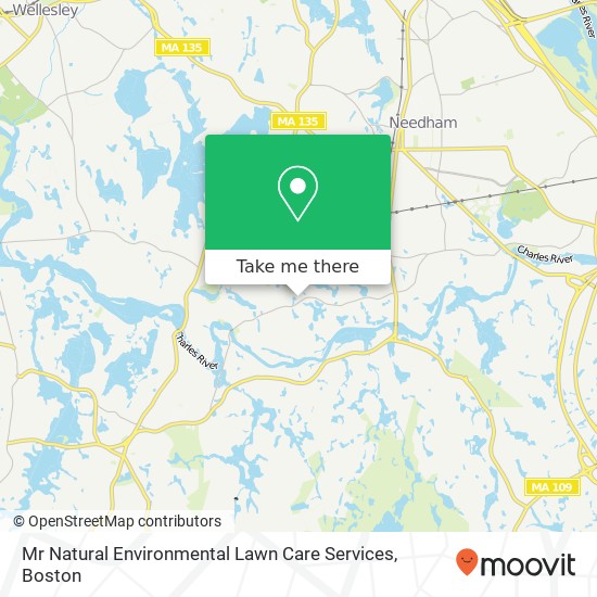 Mapa de Mr Natural Environmental Lawn Care Services