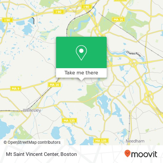 Mapa de Mt Saint Vincent Center