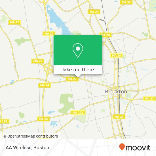 AA Wireless map