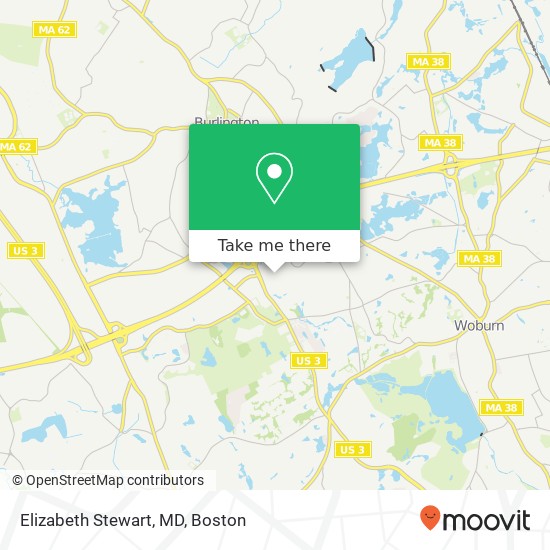 Mapa de Elizabeth Stewart, MD
