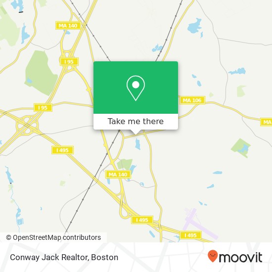 Conway Jack Realtor map