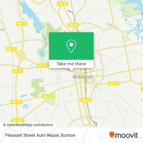 Pleasant Street Auto Repair map