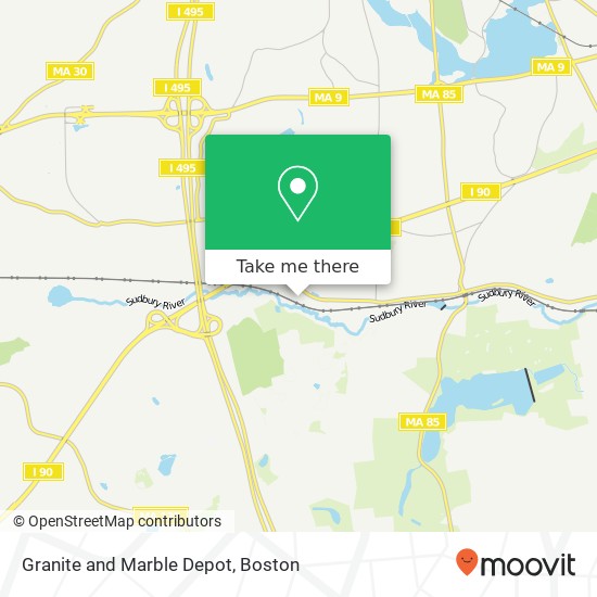 Mapa de Granite and Marble Depot