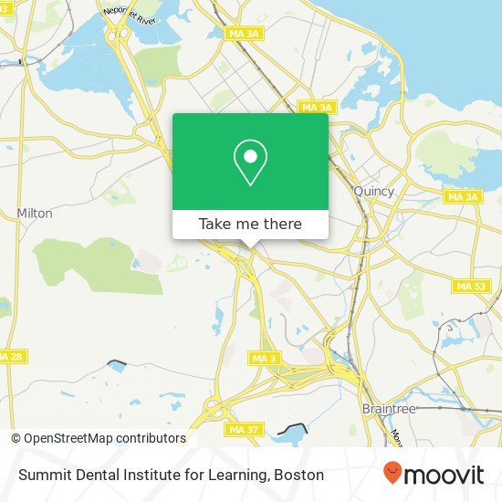 Summit Dental Institute for Learning map