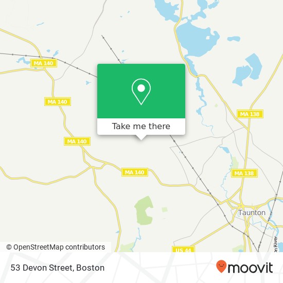 53 Devon Street map