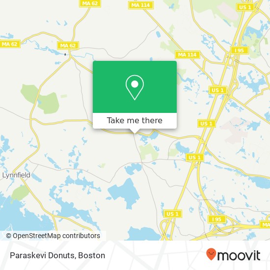 Paraskevi Donuts map