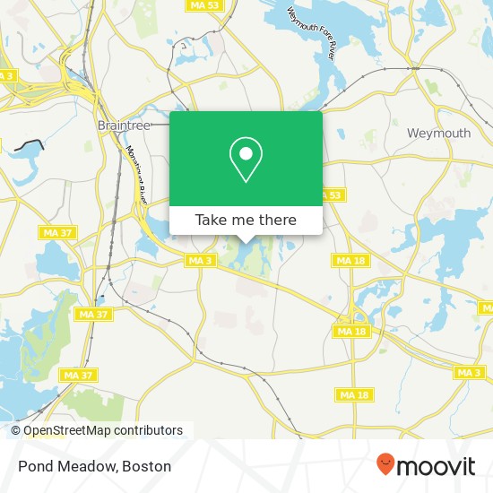 Mapa de Pond Meadow