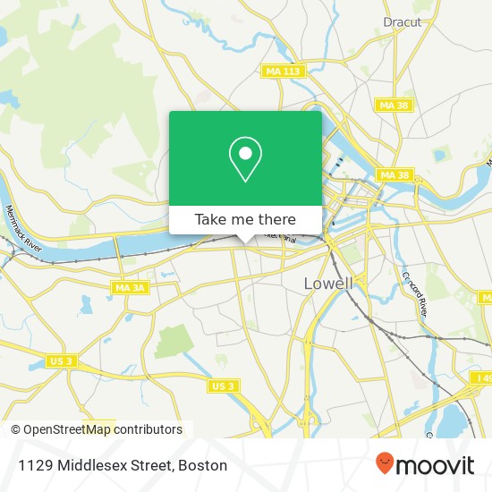 1129 Middlesex Street map