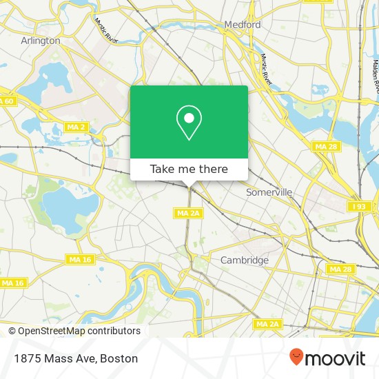 1875 Mass Ave map