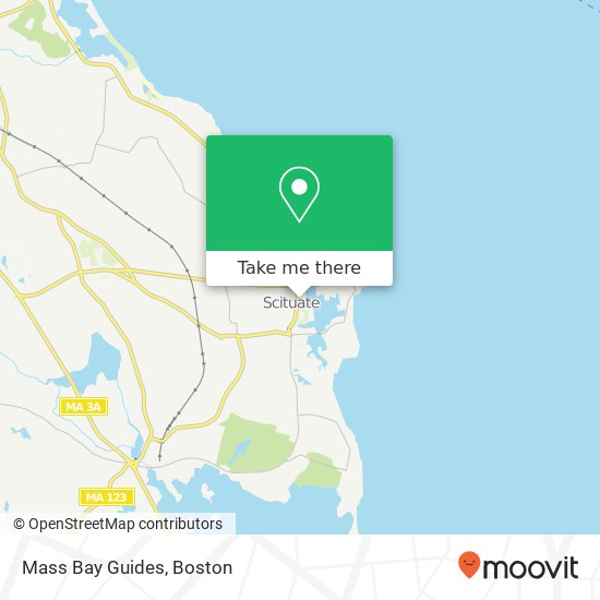 Mass Bay Guides map