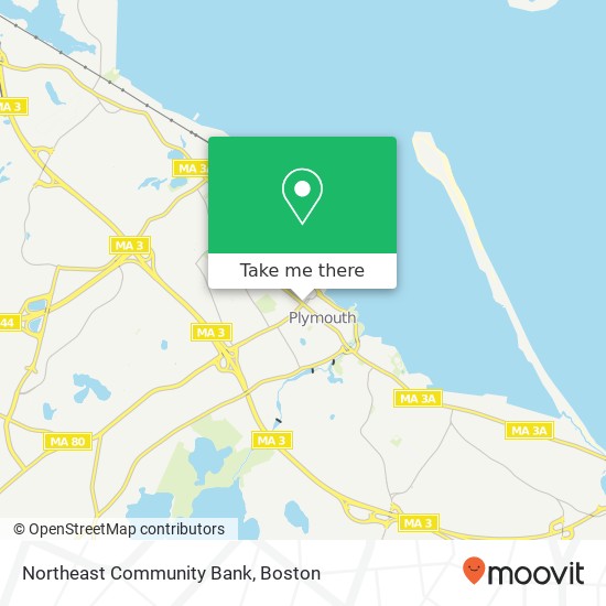 Northeast Community Bank map