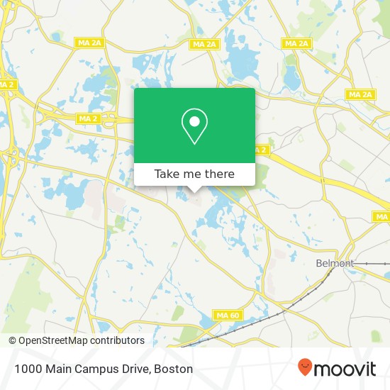 1000 Main Campus Drive map