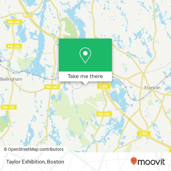 Taylor Exhibition map