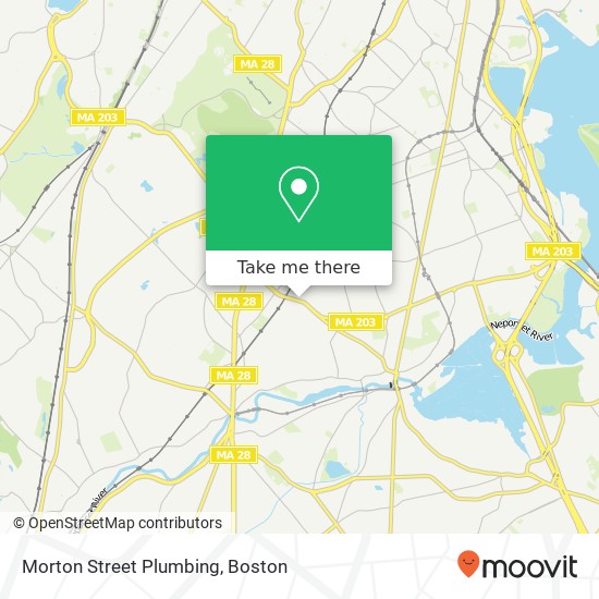 Morton Street Plumbing map