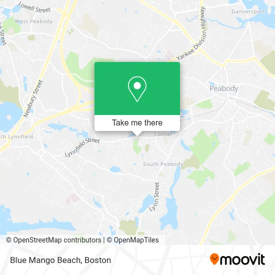 Blue Mango Beach map