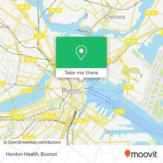 Mapa de Hordon Health