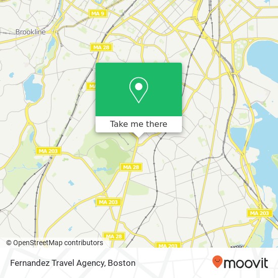 Fernandez Travel Agency map