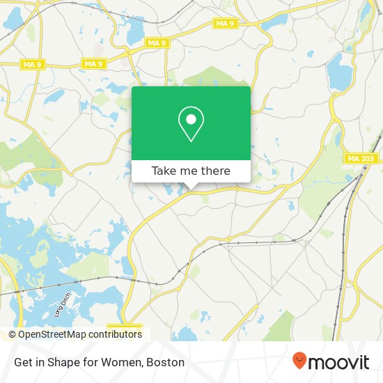 Get in Shape for Women map