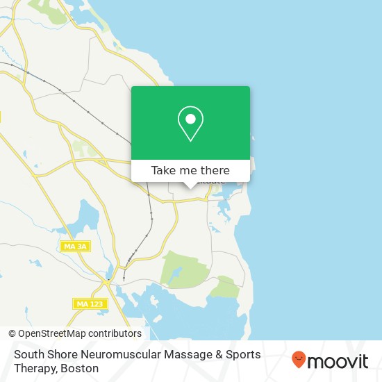 Mapa de South Shore Neuromuscular Massage & Sports Therapy