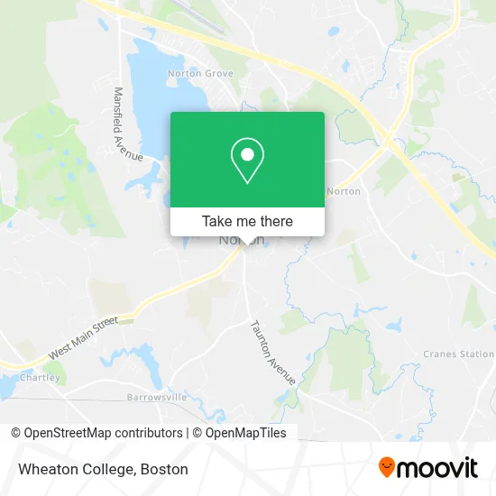 Wheaton College map