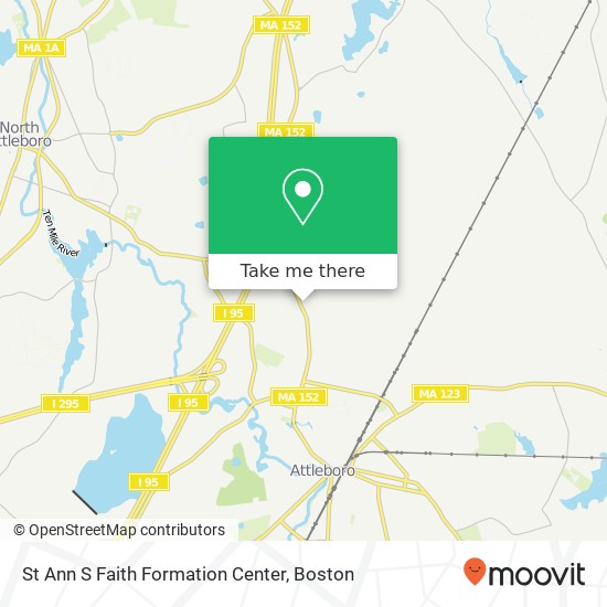 Mapa de St Ann S Faith Formation Center