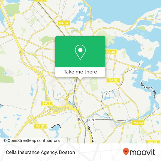 Mapa de Celia Insurance Agency