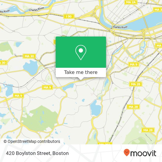 420 Boylston Street map