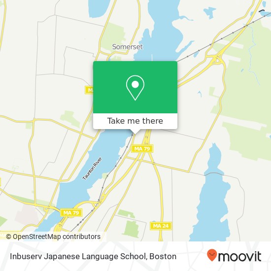 Inbuserv Japanese Language School map