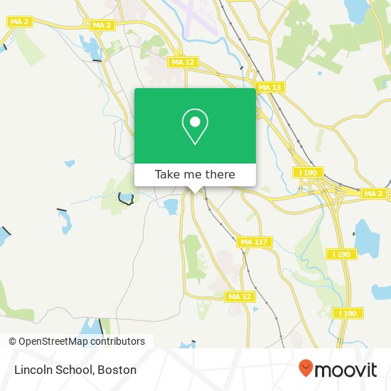 Mapa de Lincoln School