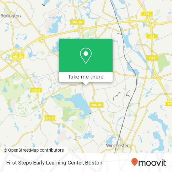 First Steps Early Learning Center map