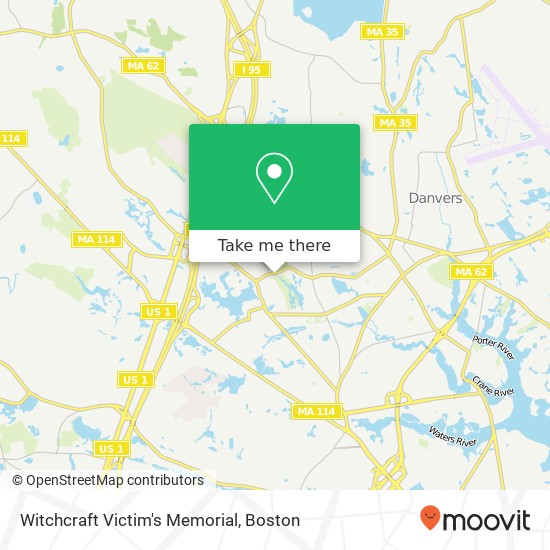 Mapa de Witchcraft Victim's Memorial