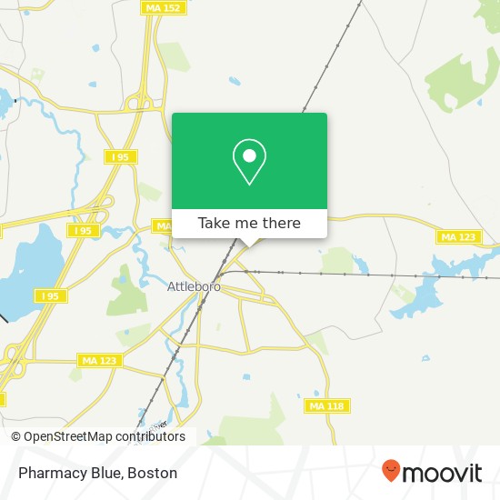 Mapa de Pharmacy Blue