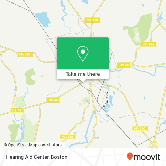 Hearing Aid Center map