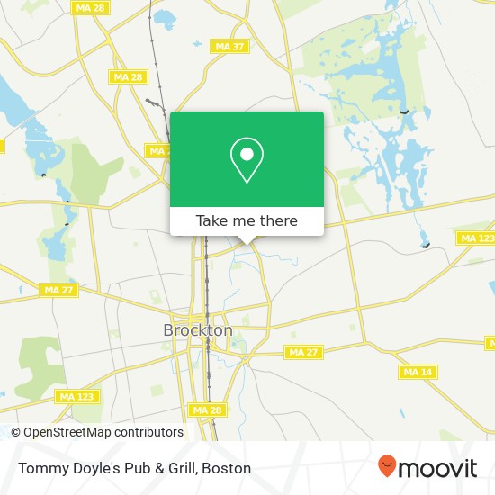 Tommy Doyle's Pub & Grill map