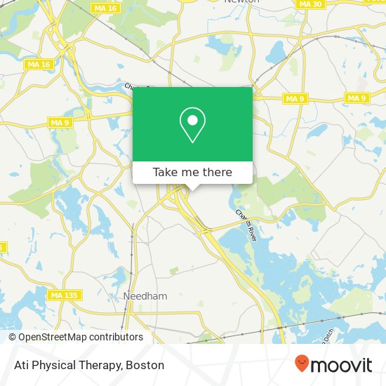 Ati Physical Therapy map