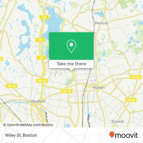 Mapa de Wiley St