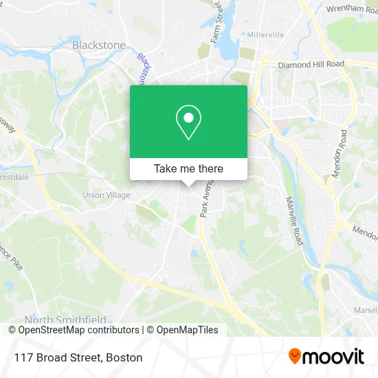 117 Broad Street map