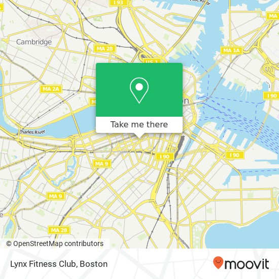 Lynx Fitness Club map