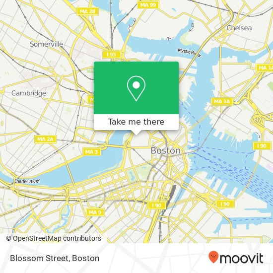 Mapa de Blossom Street