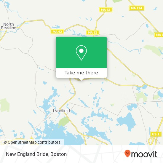 New England Bride map