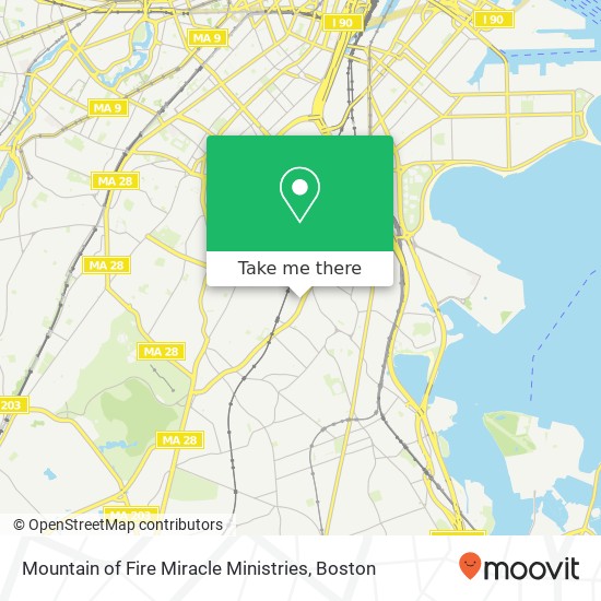 Mapa de Mountain of Fire Miracle Ministries