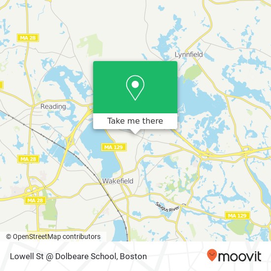 Mapa de Lowell St @ Dolbeare School