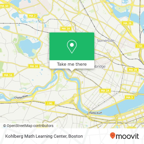 Mapa de Kohlberg Math Learning Center