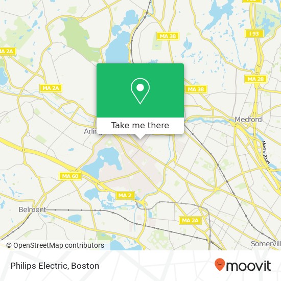 Philips Electric map