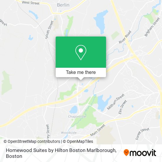 Homewood Suites by Hilton Boston Marlborough map