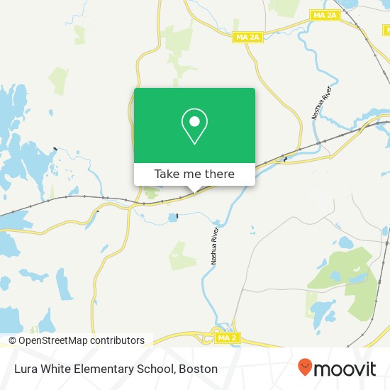 Mapa de Lura White Elementary School