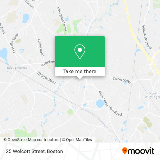 25 Wolcott Street map